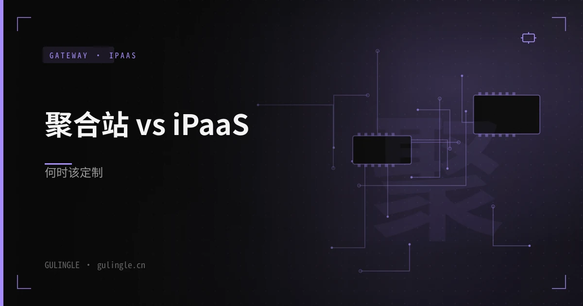 API 聚合站 vs iPaaS：什么时候该定制开发？