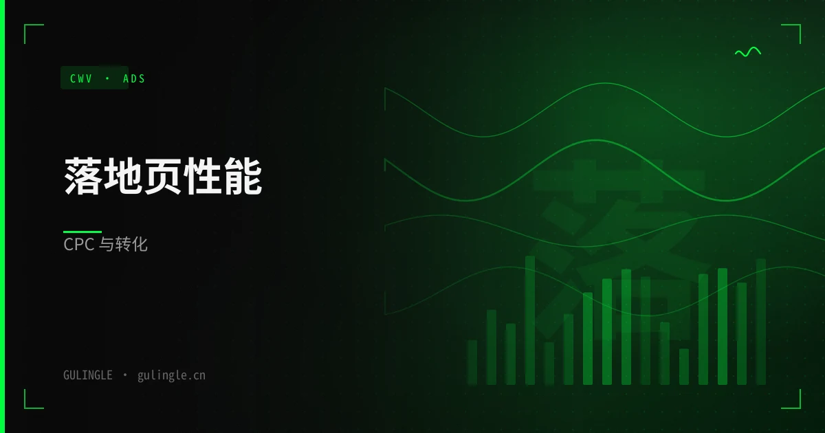 Core Web Vitals 全绿对 Google Ads CPC 和转化率有多大影响？