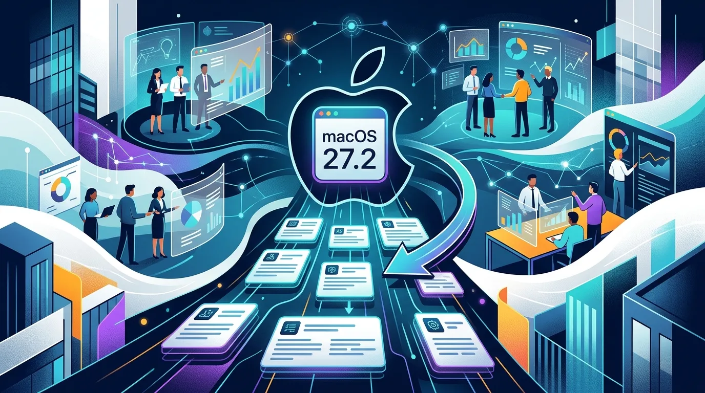 macOS 27.2 推送之后:企业该动的不是系统,是这 10 条终端规则 示意图